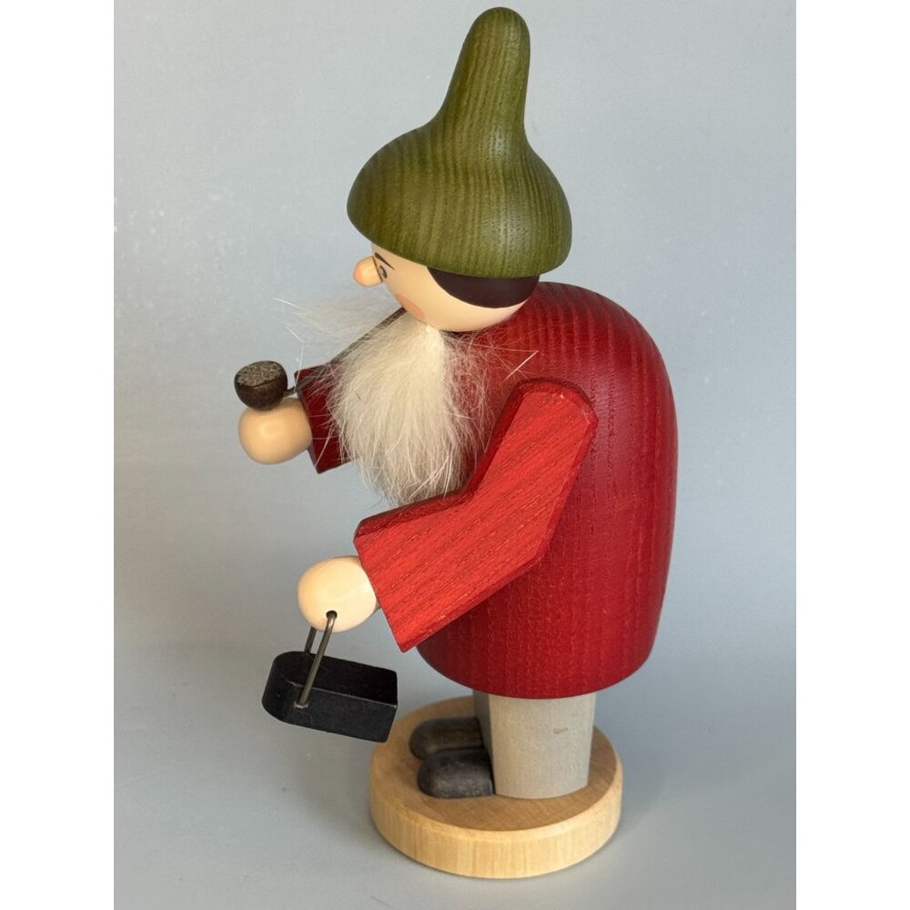 German Erzgebirge Ore Mountains Räuchermann Asian Smoker Lantern Pipe 6 3/4" - Picture 5 of 10